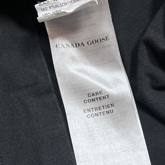 Canada Goose Gladstone Staff Uniform Big Logo Crewneck L/S T Shirt Mens 2XL - Picture 8 of 11